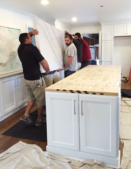 kitchen-remodel-carrying-in-double-thick-island