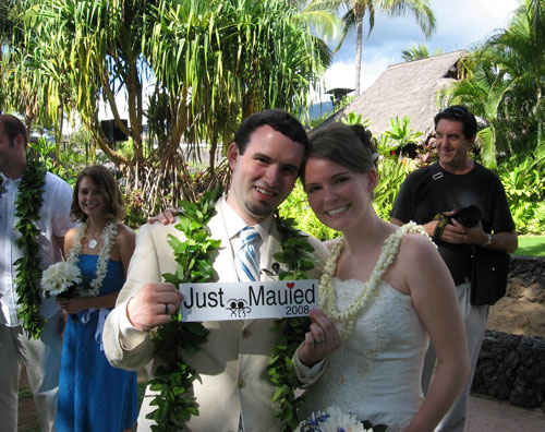 Sean Jenn's fabulous island wedding Meet the happy couple