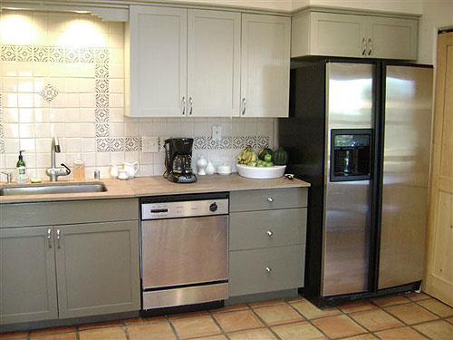 Painted Kitchen Cabinet