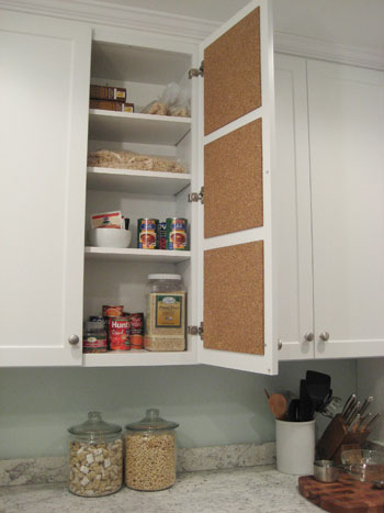 cabinet-door-recipe-message-center