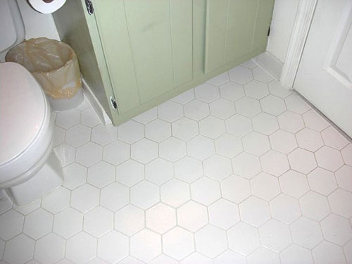 Hexagon+tile+flooring