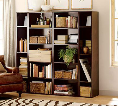 Pottery Barn Room Ideas on Little Green Cottage   Next Project  A Bookshelf We Can Agree On
