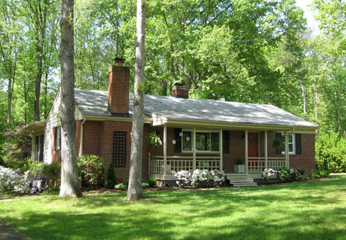 front yard porch