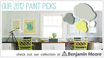 Young House Love Colors on Benjamin Moore