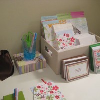 Making A Craft Corner For Writing Letters & Wrapping Gifts