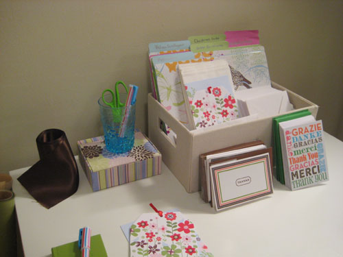 Deluxe Gift Wrap & Craft Station [Wrapping Paper Storage]