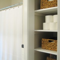 Removing Our Linen Closet Door For A More Open Look