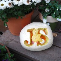 Making A Monogrammed Pumpkin & An Ornate Carving