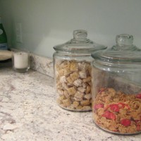 Using Glass Jars For Cereal Storage