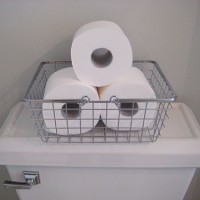 Three Chic Ways To Store Toilet Paper Out In The Open