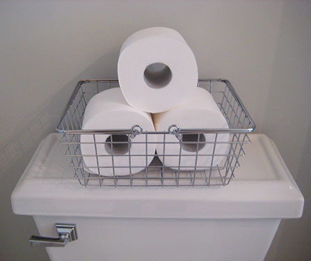 Make Even Toilet Paper Look Chic By Storing It In Stylish Ways