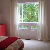 How To Hang Curtains High & Wide (The Window Looks Bigger)