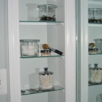Turning A Medicine Cabinet Into An Open Shelf Niche