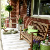 How To Paint A Wood Deck Or Front Porch (We Did Subtle Stripes)