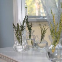 A Small Bathroom Makeover With A Crystal Chandelier