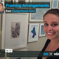 Framing Arrangements & Art Hanging Ideas