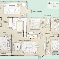 The Floor Plan Of Our Ranch Home