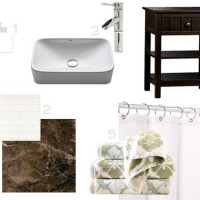 Sourcing Tile, A Vanity, & Other Bathroom Accessories