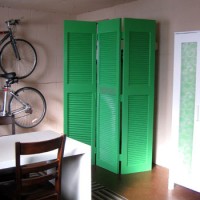 Making Bifold Doors Into A Screen To Hide The Water Heater