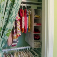 Painting And Organizing The Nursery Closet