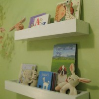 How To Make Wall Shelves For Books In The Nursery