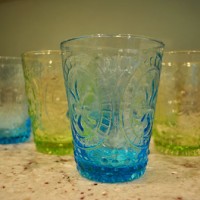 Finding Colorful Glass Cups On Sale