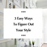 Three Easy Ways To Figure Out Your Style