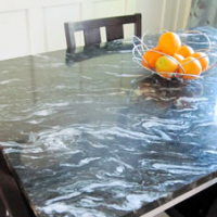 Making A Steel And Marble Dining Table