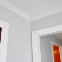 A Soft Gray Color For The Living Room: Moonshine by Benjamin Moore