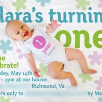 Creating Custom First Birthday Party Invitations