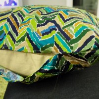 How To Make A Pillow From Two Cloth Napkins