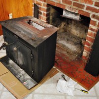 Removing An Old Woodstove Fireplace Insert