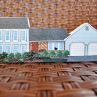 Gift Idea: A Custom Wooden House Replica