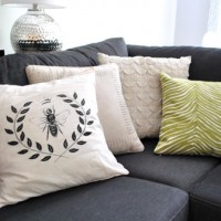 How To Tea Stain Pillow Covers