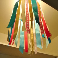 How To Make A Ribbon Chandelier