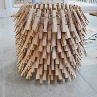 How To Make A Clothespin Chandelier