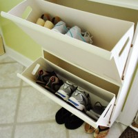 Adding Shoe Storage By The Door