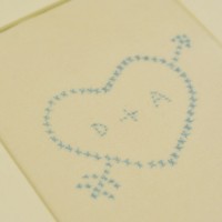 Cute Gift Idea: Faux Needlepoint Art