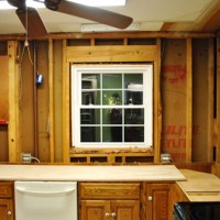 How To Demo Old Backsplash Tile & Plywood