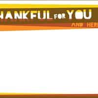 A Free Thanksgiving Gratitude Printable