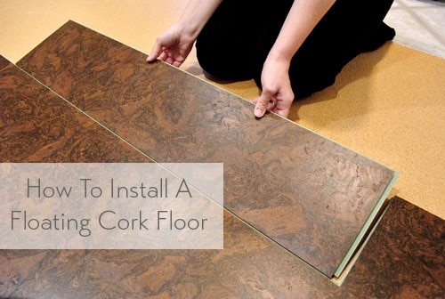 How To Install A Floating Cork Floor Young House Love