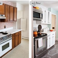 A Quick Kitchen Update With Stenciled Floors