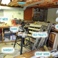 Our Messy Basement Workshop