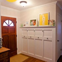 Adding A Board & Batten Wall With Hooks To The Entryway