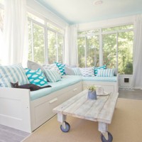 A Sunroom Makeover With Wood Tile By Jenna Sue
