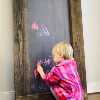 Fall Pinterest Challenge: Making A Large Leaning Chalkboard