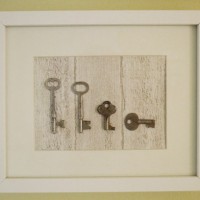 Using Personal Keys To Make Shadowbox Art