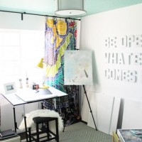 A Sweet Art Studio Makeover By Chris Loves Julia