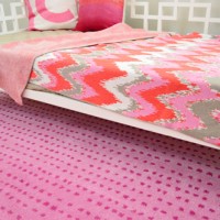 A Fun Pink Polka Dot Rug For The Playroom