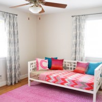 How To Make No Sew Ikat Curtains For A Kids Room